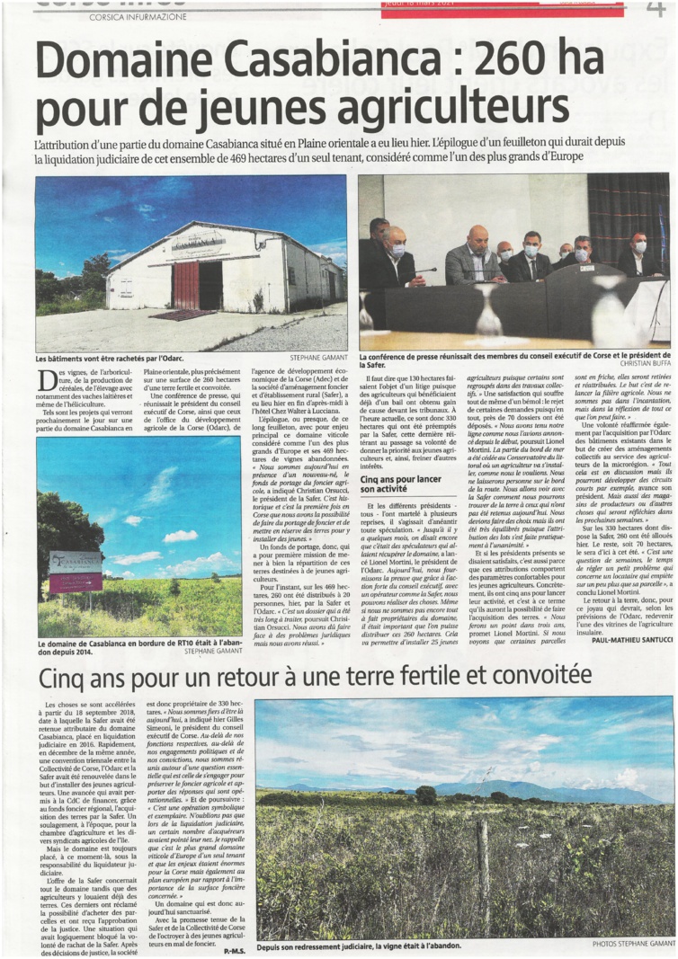 Domaine CASABIANCA Domaine CASABIANCA