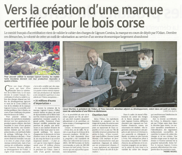 Corse-Matin 30 mars 2021 Corse-Matin 30 mars 2021