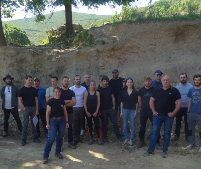 Le Président de l'ODARC, Dumenicu Livrelli, était présent pour accueillir les éleveurs Le Président de l'ODARC, Dumenicu Livrelli, était présent pour accueillir les éleveurs