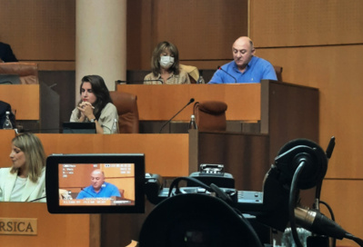 Session de rentrée de l'Assemblée de Corse Session de rentrée de l'Assemblée de Corse