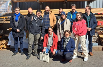 Les marques de certification est AOP lors de la visite de la Fabrique à Francheville Les marques de certification est AOP lors de la visite de la Fabrique à Francheville