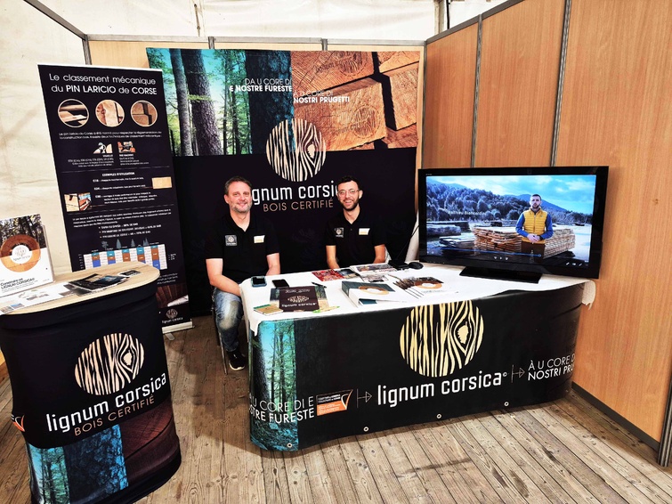 "Lignum Corsica" au salon du BTP "Lignum Corsica" au salon du BTP