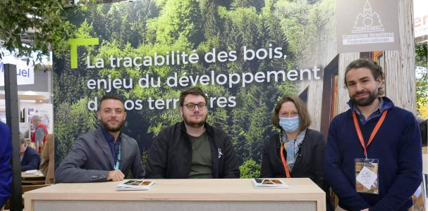 L'ODARC au salon des maires pour présenter la marque lignum Corsica