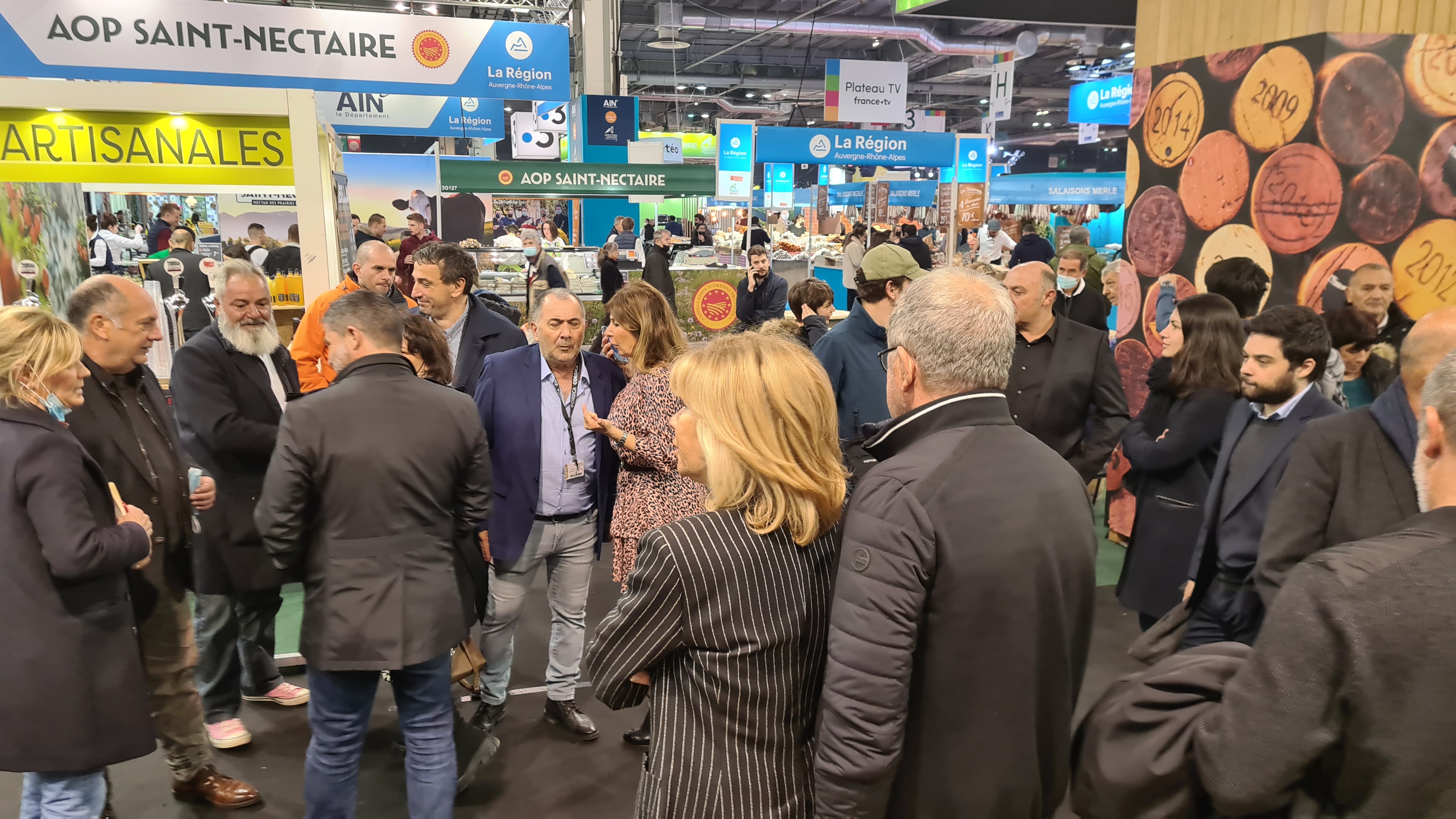 Le salon de l'Agriculture s'est tenu à Paris du 26 février au 06 mars 2022 Le salon de l'Agriculture s'est tenu à Paris du 26 février au 06 mars 2022